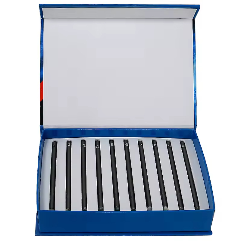 Fable Gemstone Mohs Hardness Pencil Mohs Hardness Tester 1-10 Level Pen Kit